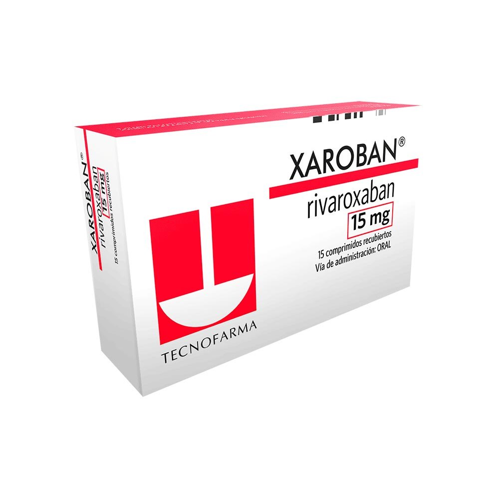 XAROBAN 15MG X 15COMP 1 Xaroban 15mg X 15comp - Imagen 1