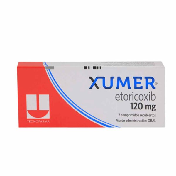 Xumer 120mg X7 Comprimidos
