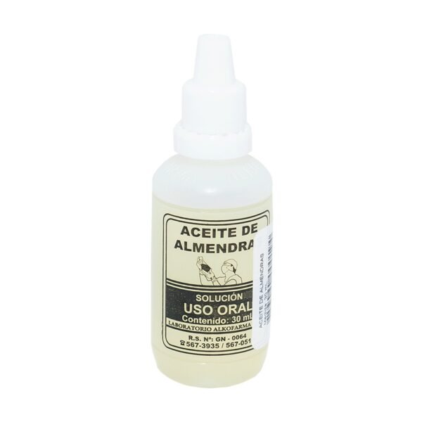 Aceite D/almendras Frasco X30m