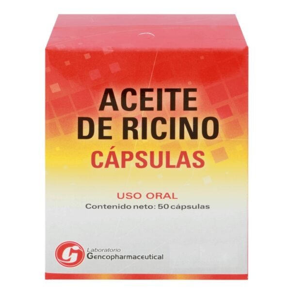Aceite De Ricino-qualc Capx50