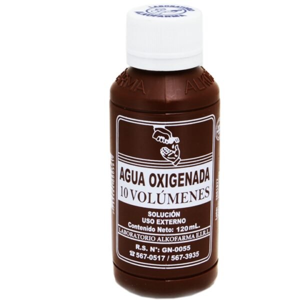 Agua Oxigenada 10 V 120ml