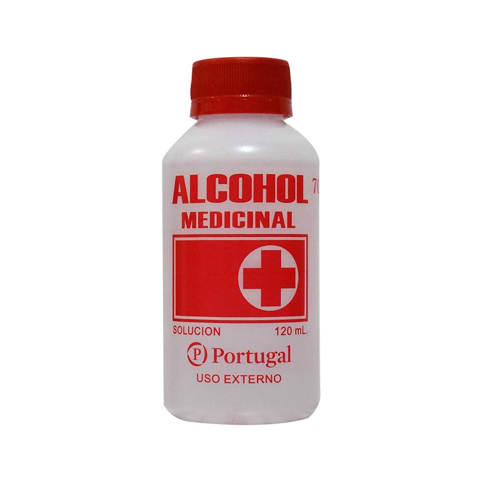 Alcohol-70-120ml-Tapa-Azul ALCOHOL 70% 120ML TAPA AZUL - Imagen 1