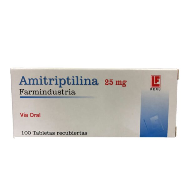 Amitriptilina 25mgx100tab(*rec
