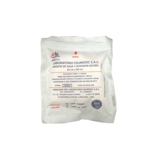 Aposito Gasa 10*20cm X1