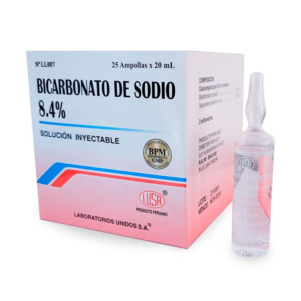 Bicarbonato-De-Sodio-8.4-Amp BICARBONATO DE SODIO 8.4% AMP - Imagen 1