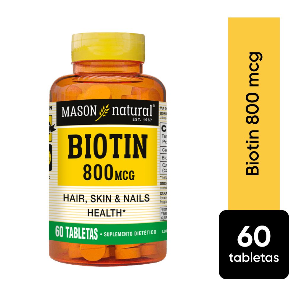 Biotin-Tabx800Mcgx60 Biotin Tabx800Mcgx60 - Imagen 1