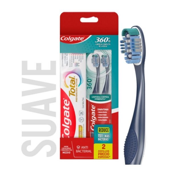 Colgate Pack Cle/Min 75Ml+2Cep