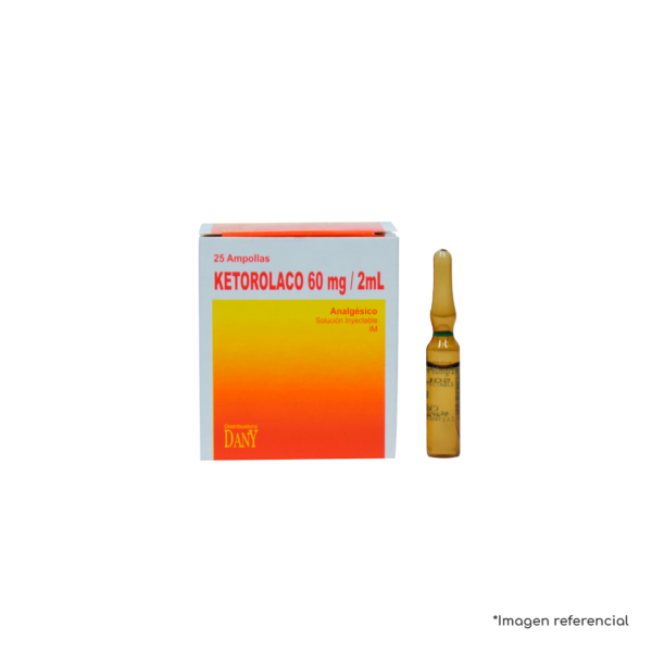 Ketorolaco 60mg Im 1xamp