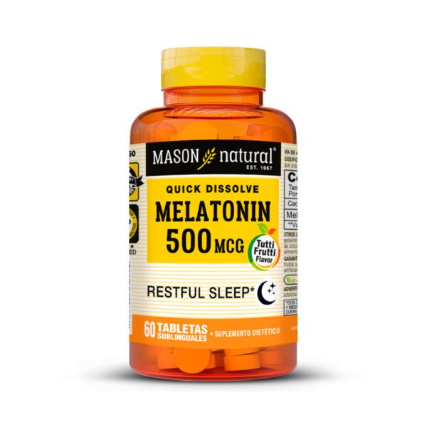 Melatonina 500Mcg X60 Tab