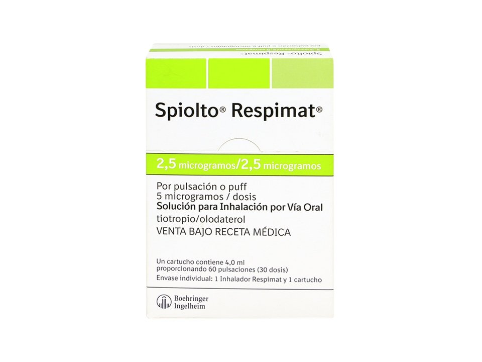 Spiolto-Respimat-25x25mc-Inh SPIOLTO RESPIMAT 2,5X2,5MC INH - Imagen 1