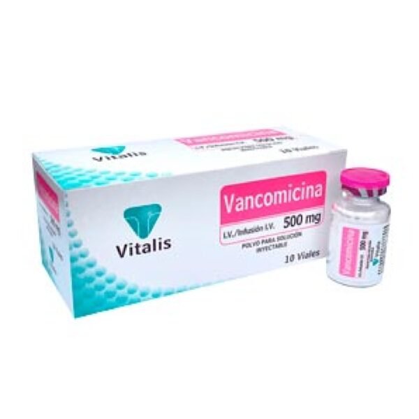 Vancomicina 500mg X1 Amp