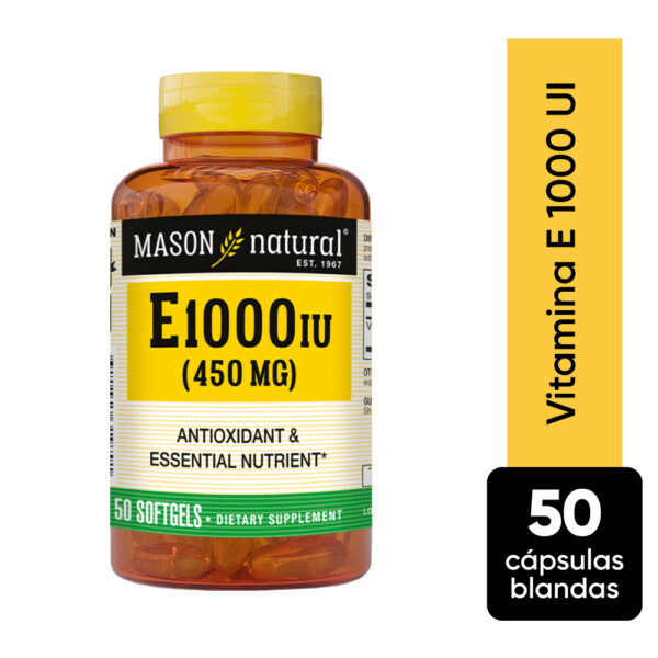 Vitamina E 1000U.I X50Cap*Maso