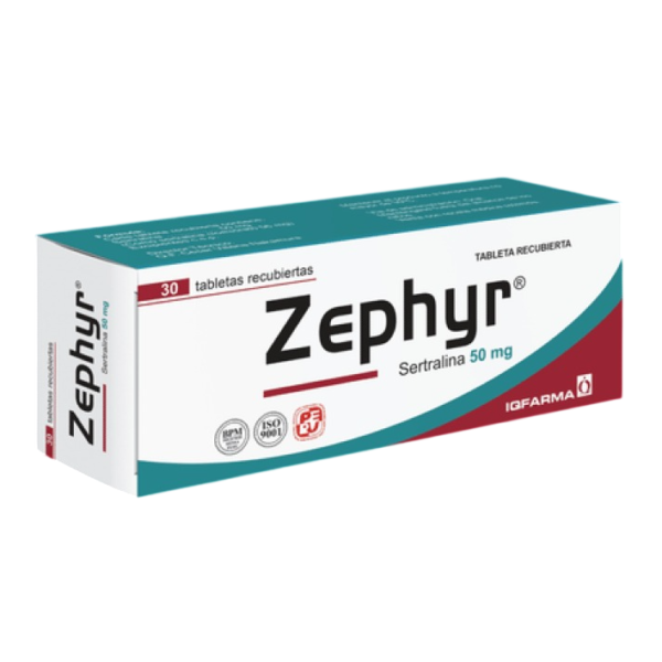 Zephyr 50mg X30 TAB (*rec)