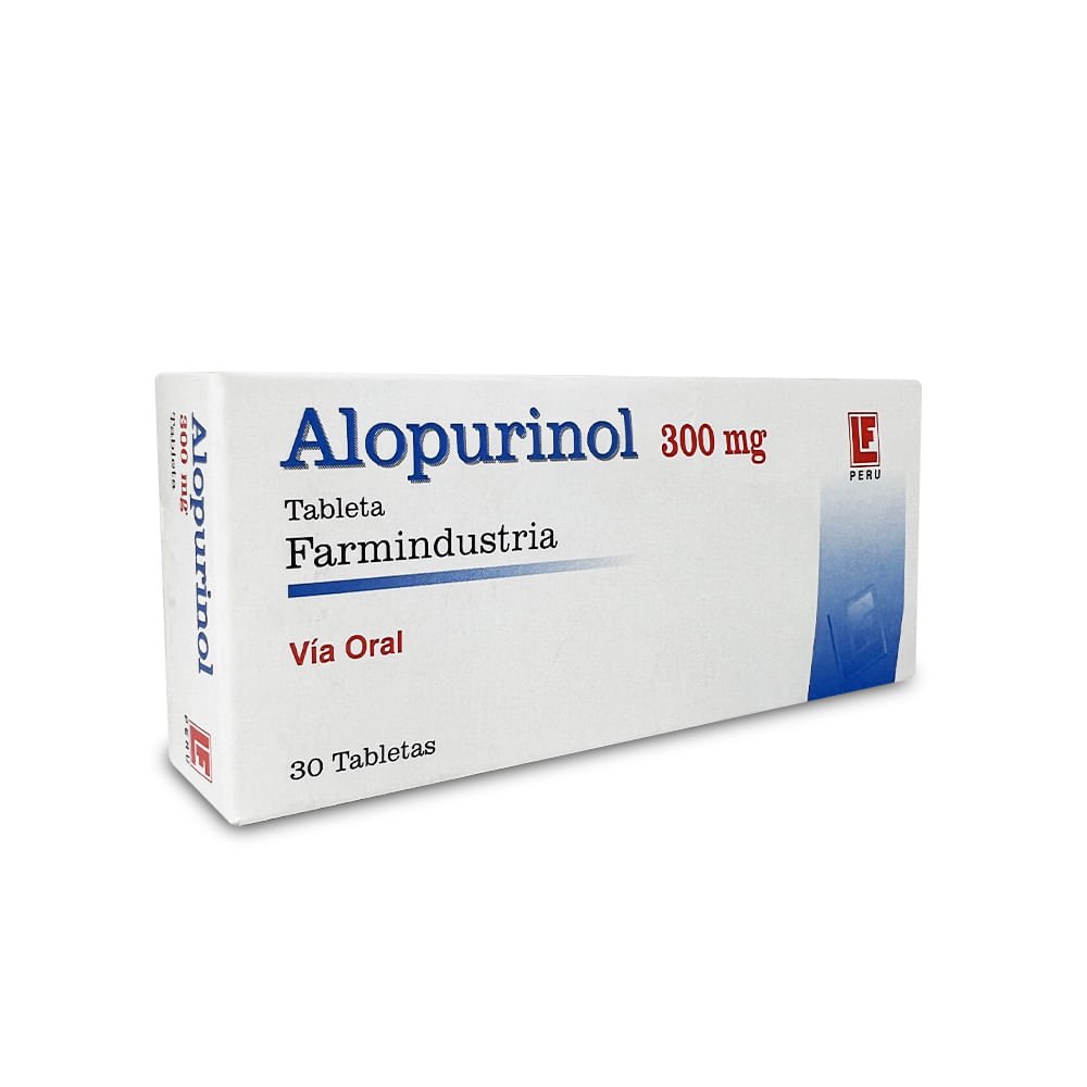 ALOPURINOL-300MG-X30TAB-FARMIN-1-1 ALOPURINOL 300MG X30TAB-FARM - Imagen 1