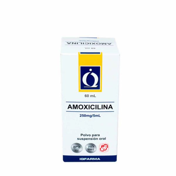 Amoxicilina 250mg Jarabe x 60ml - Iqf