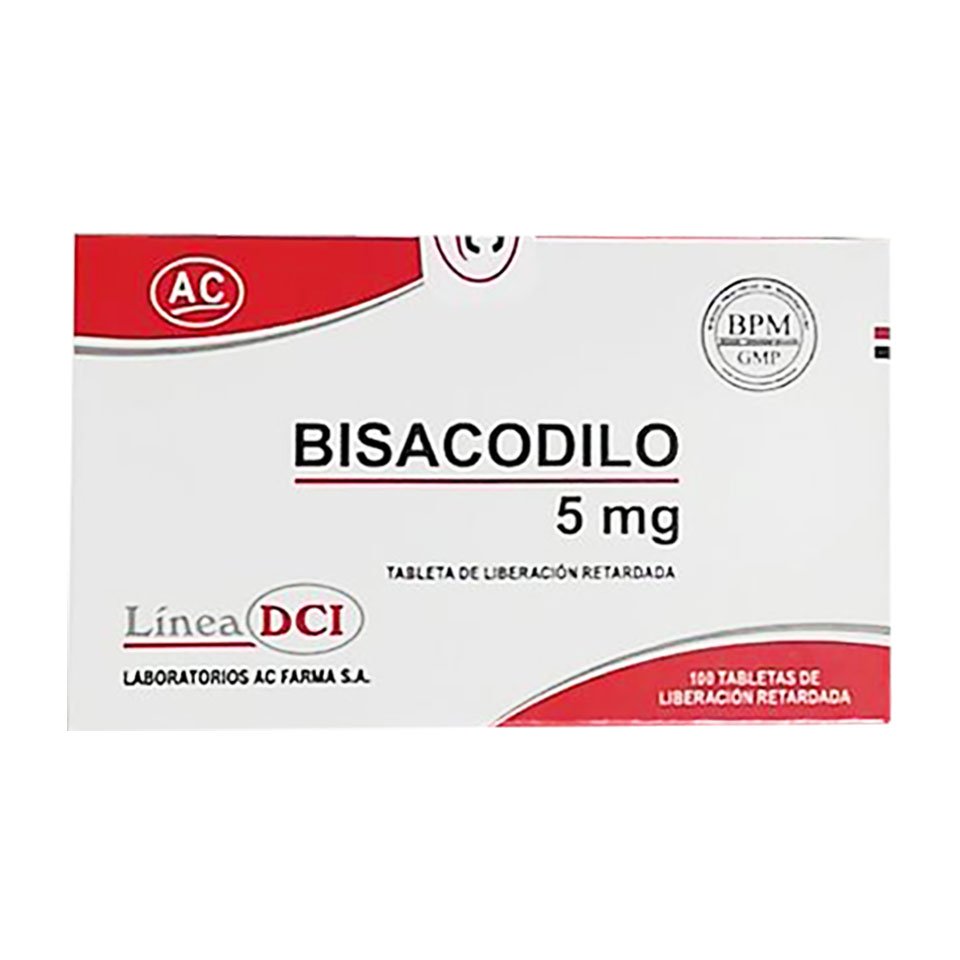 BISACODILO-5MG-X-100TAB-1-2 Bisacodilo 5mg x 100 Tabletas - Imagen 1
