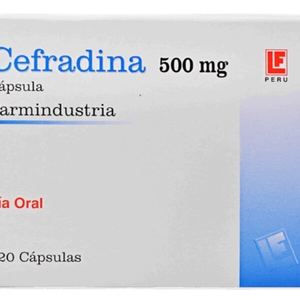Cefradina 500mg x 120 Cápsulas