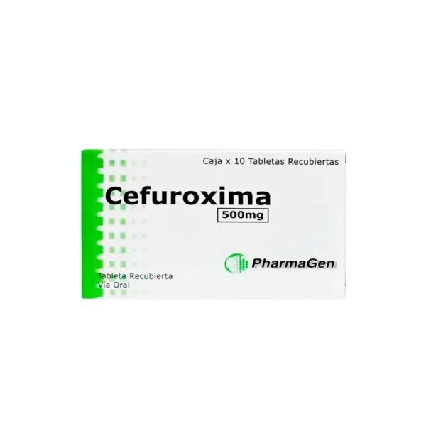 Cefuroxima 500mg x 10 Tabletas