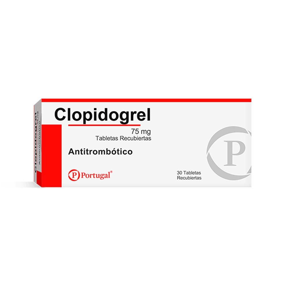 CLOPIDOGREL-75MG-X30TAB-PORT-1-1 Clopidogrel 75mg x 30 Tabletas - Port - Imagen 1