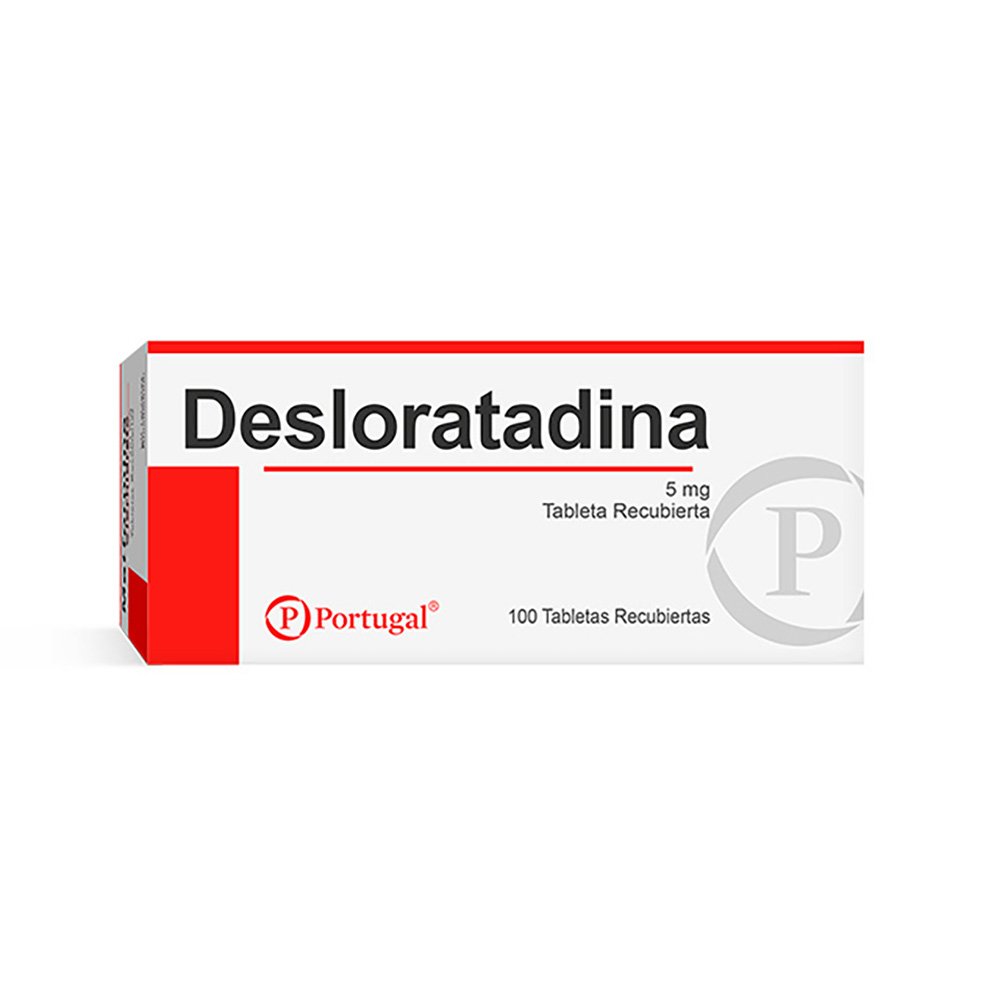 DESLORATADINA-5MGX100TAB-PORT-1-1 Desloratadina 5mg x 100 Tabletas - Port - Imagen 1