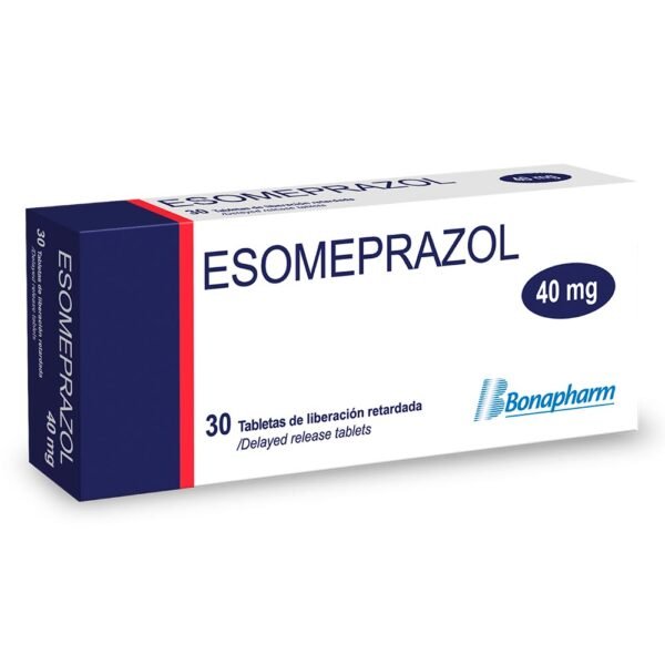 Esomeprazol 40mg x 30 Tabletas