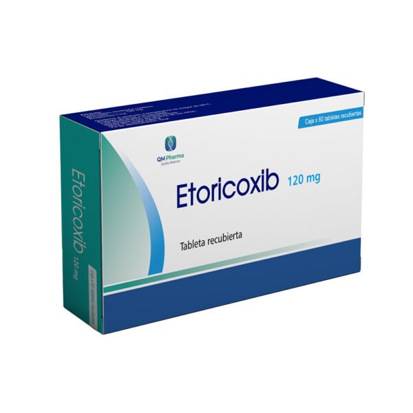 Etoricoxib 120mg x 60 Tabletas