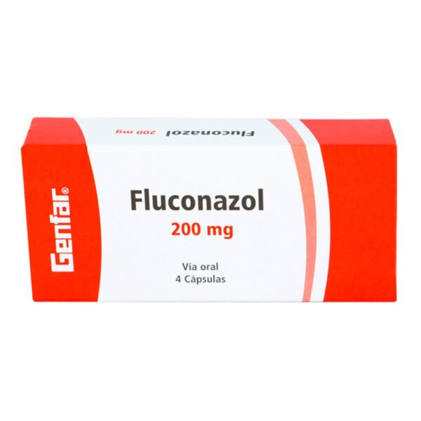 Fluconazol 200 mg x 4 Cap - Genf
