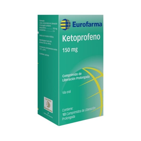 Ketoprofeno 150mg x 10 Tabletas