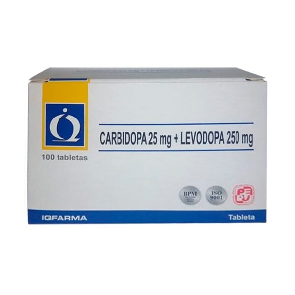 Levodopa Carbidopa 250/25mg x 100