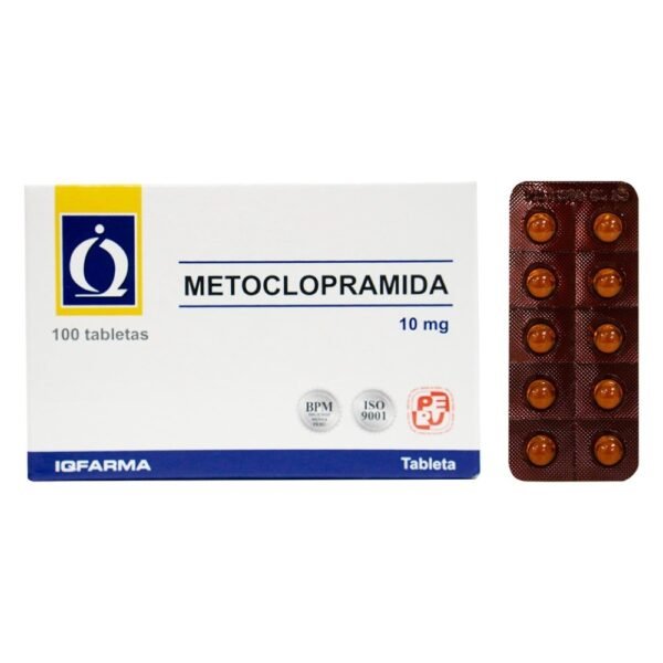 Metoclopramida Iqf Tabletas 10mg x 100