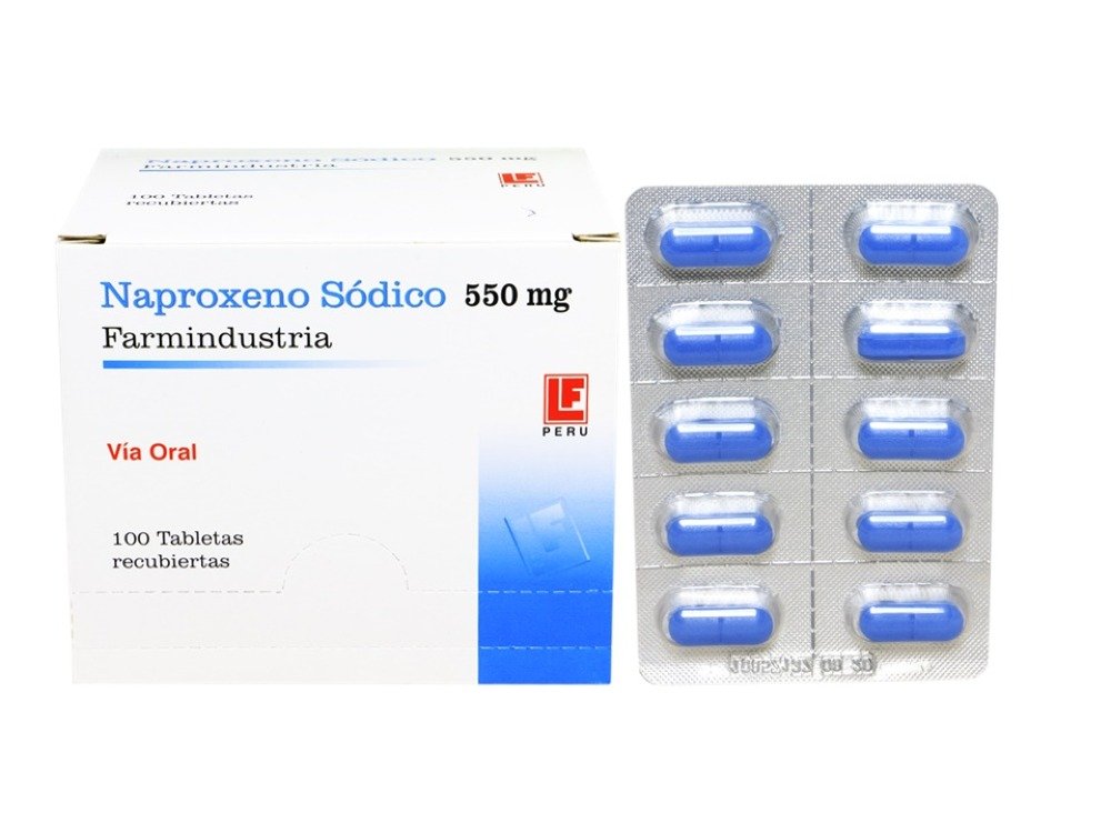 NAPROXENO-550-MG-X-100-TAB-1-2 Naproxeno 550mg x 100 Tabletas - Imagen 1