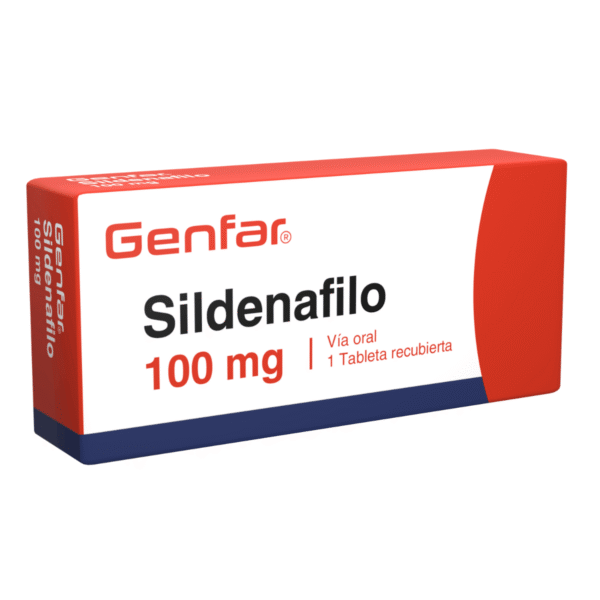 Sildenafilo 100mg x 1 Tableta Genfar