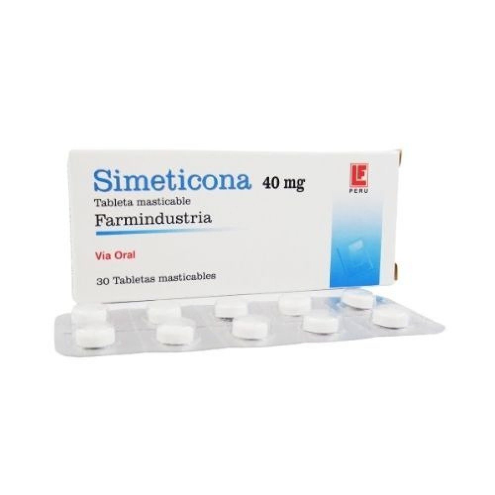 SIMETICONA-40MG-X30-TAB-1-2 SIMETICONA 40MG X30 TAB - Imagen 1