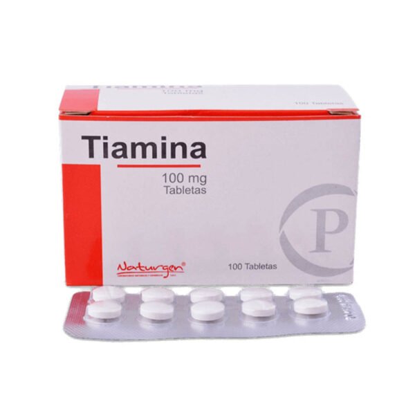 Tiamina 100mg x 100 Tabletas