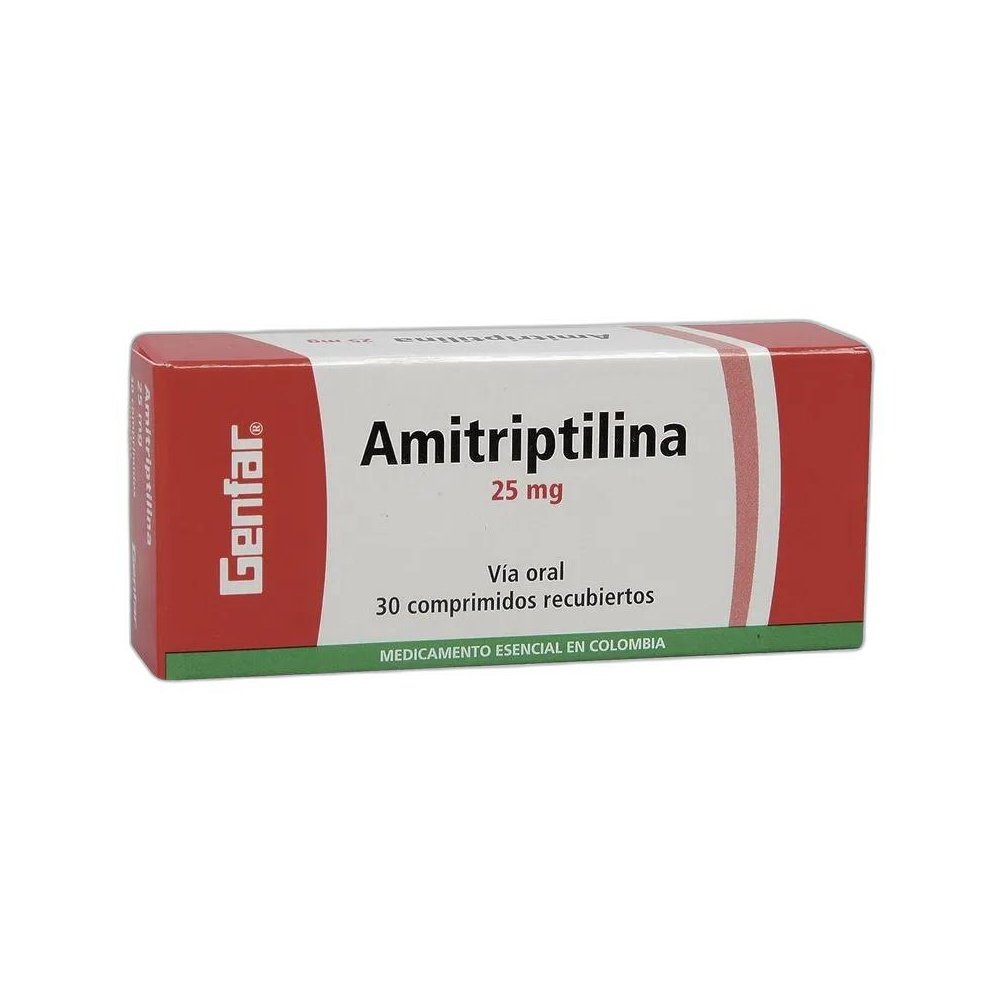 AMITRIPTILINA-25MGX100TBREC-1 AMITRIPTILINA 25MGX100TB(REC - Imagen 1