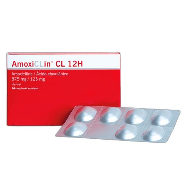 AMOXICLIN-CL-12H-600429MG-FC AMOXICLIN CL 12H 600/42.9MG FC - Imagen 1