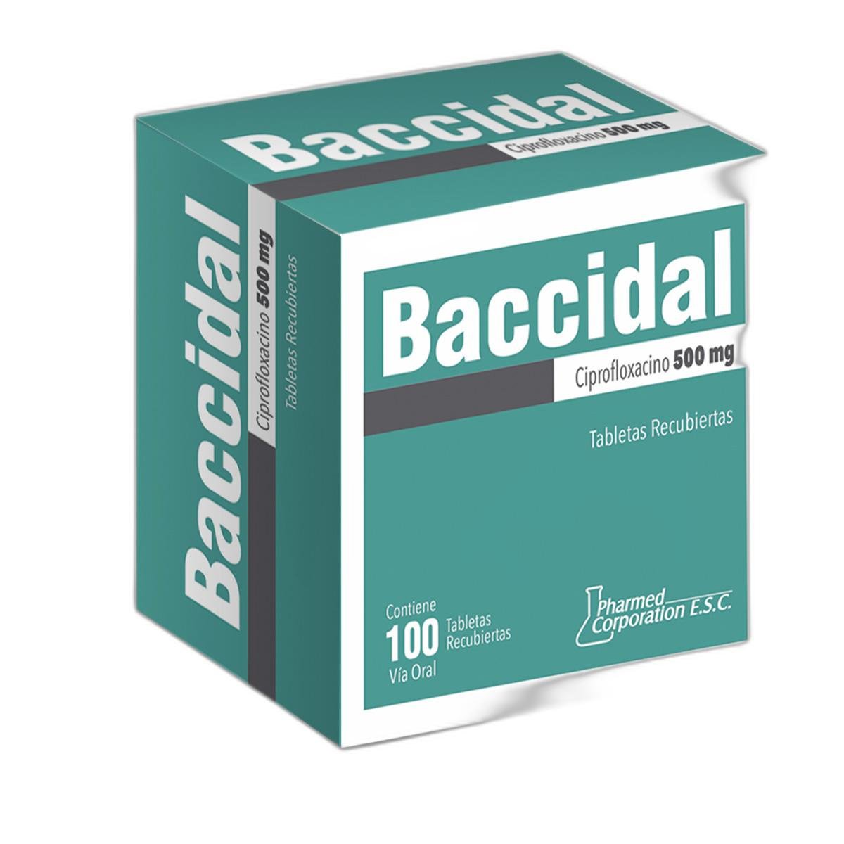 BACCIDAL-500MG-X100TAB BACCIDAL 500MG X100TAB - Imagen 1