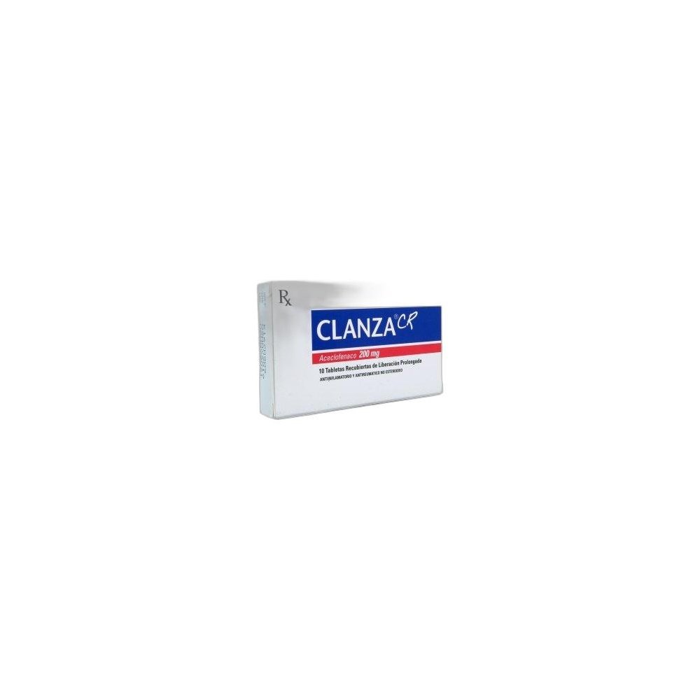CLANZA-CR-200MG-X10-TAB-1 CLANZA CR 200MG X10 TAB - Imagen 1