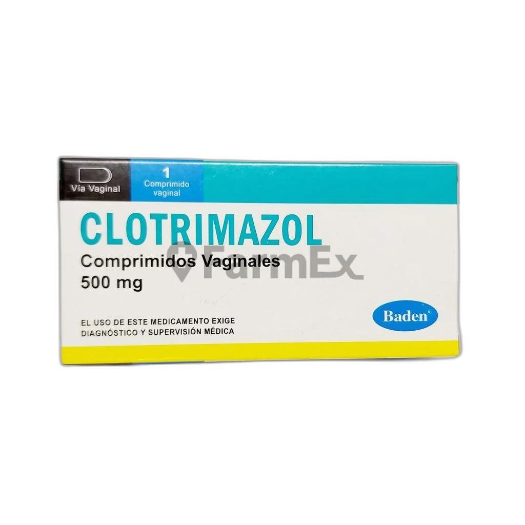 CLOTRIMAZOL-500MG-TAB-VAG-X10 CLOTRIMAZOL 500MG TAB-VAG X10 - Imagen 1