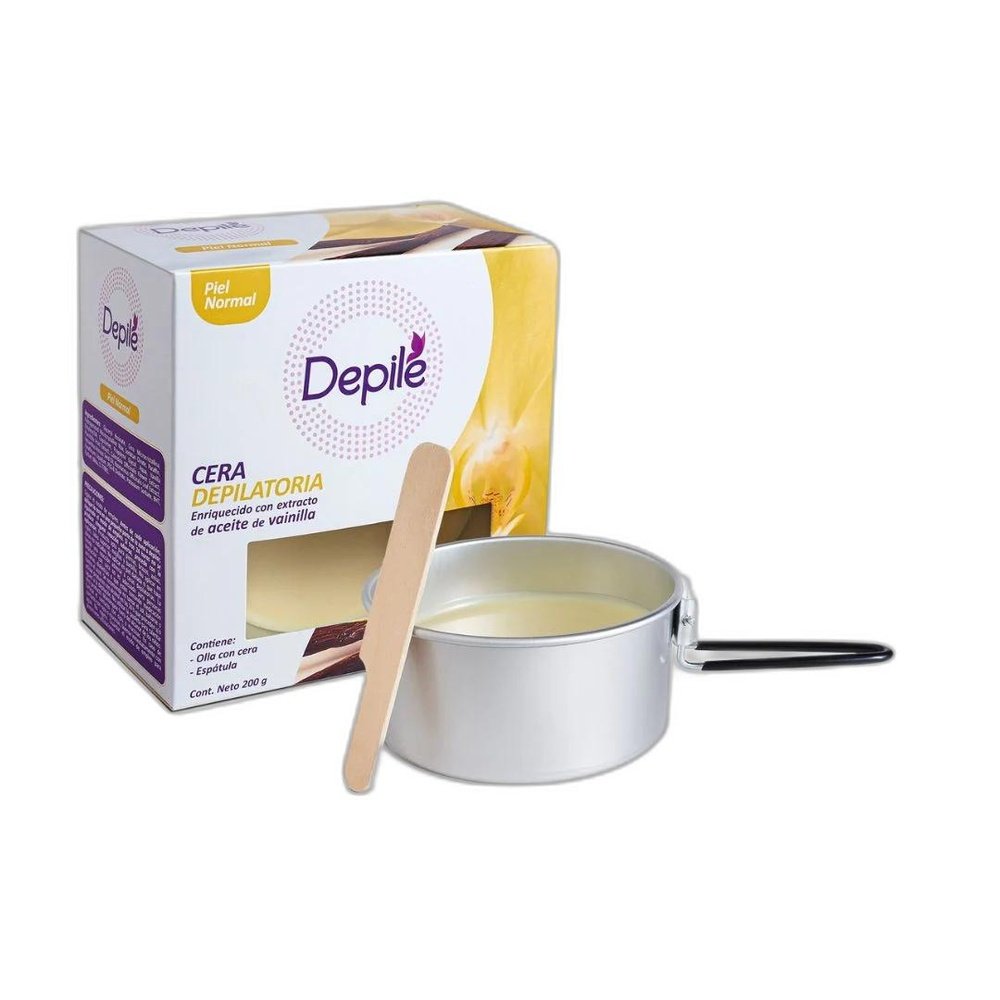 DEPILE-CERA-OLLA-VAINILLA-200G-1 DEPILE CERA OLLA VAINILLA 200G - Imagen 1