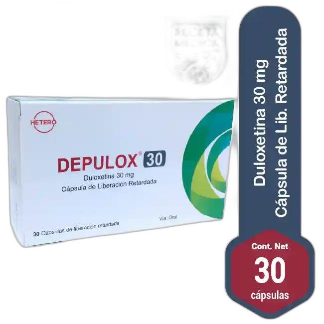 DEPULOX-30MG-X-30-CAPSULAS DEPULOX 30MG X 30 CAPSULAS - Imagen 1