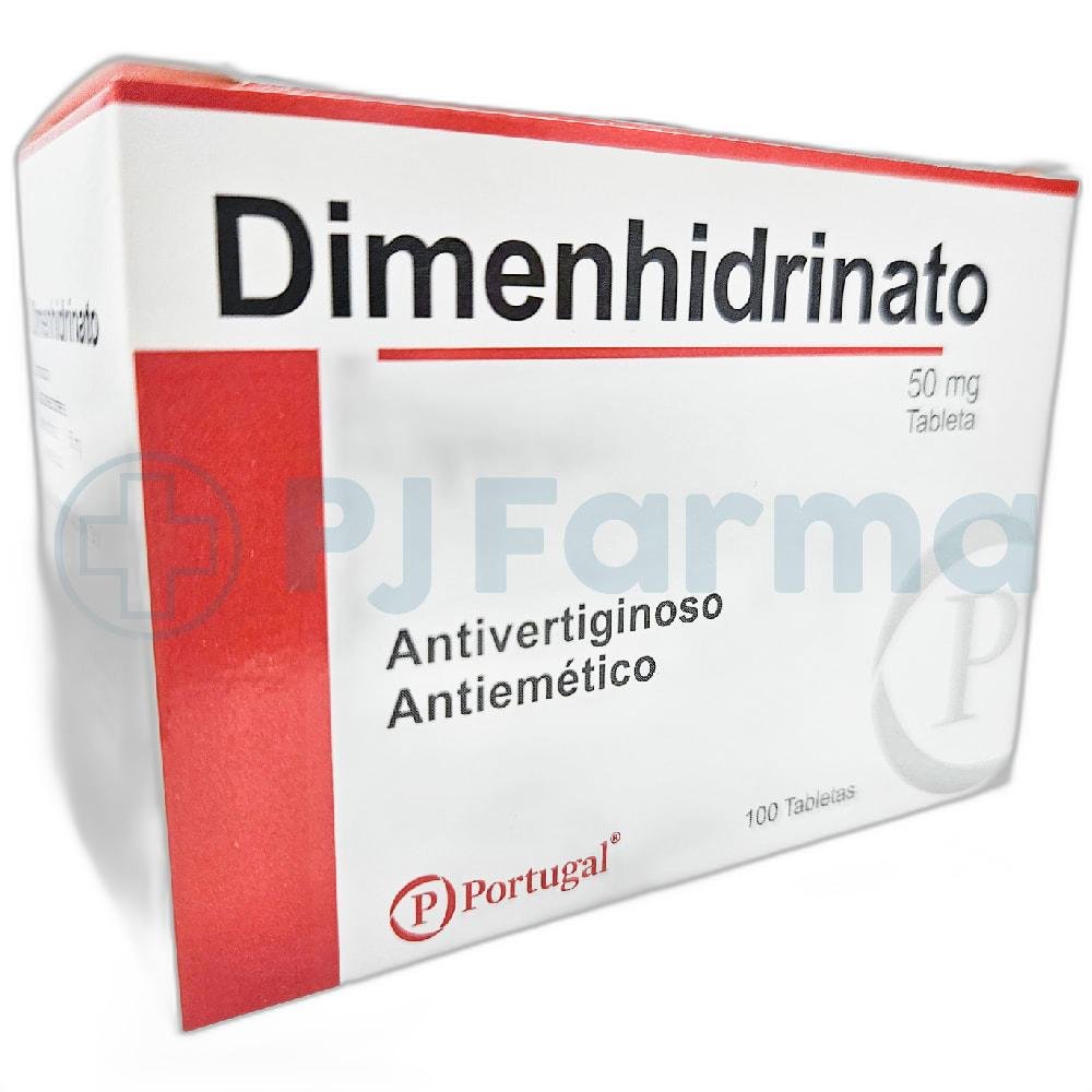DIMENHIDRINATO-50MGX100TAB-QUI DIMENHIDRINATO 50MGX100TAB-QUI - Imagen 1