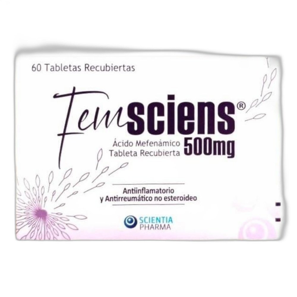FEMSCIENS-500MG-X10TAB-1 FEMSCIENS 500MG X10TAB - Imagen 1
