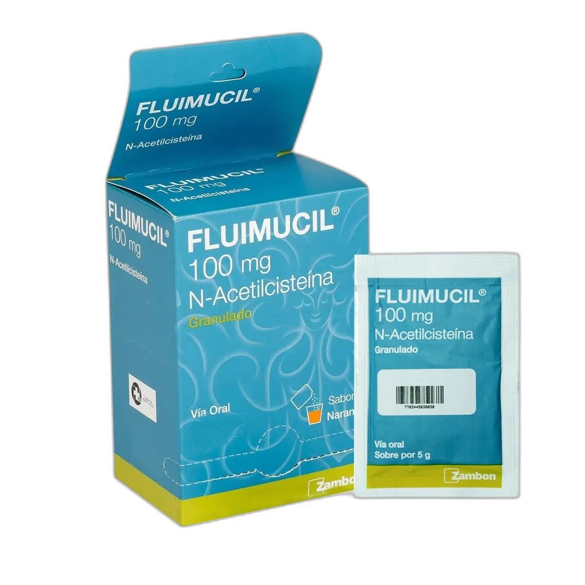 FLUIMUCIL-100MG-X-30-SOBRES FLUIMUCIL 100MG X 30 SOBRES - Imagen 1