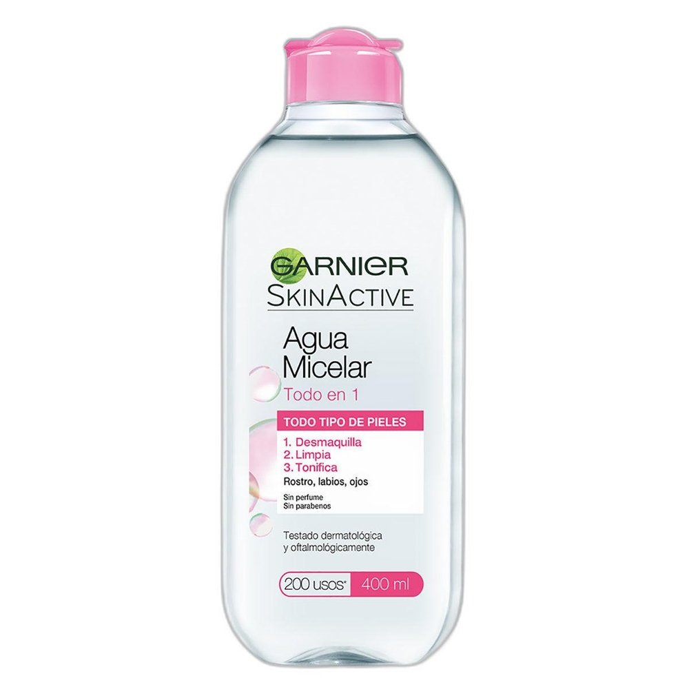 GARNIER-AGUA-MICELAR-X400ML-1 GARNIER AGUA MICELAR X400ML - Imagen 1