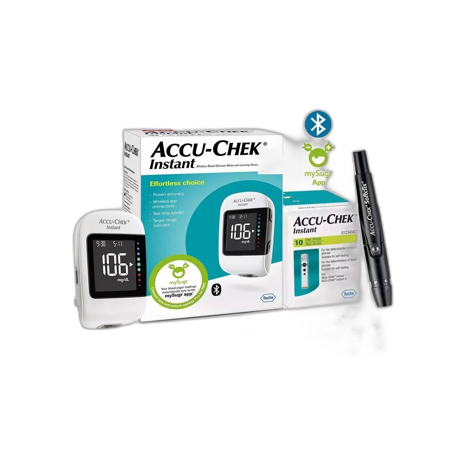 GLUCOMETRO-ACCU-CHEK-INSTANT GLUCOMETRO ACCU-CHEK INSTANT - Imagen 1