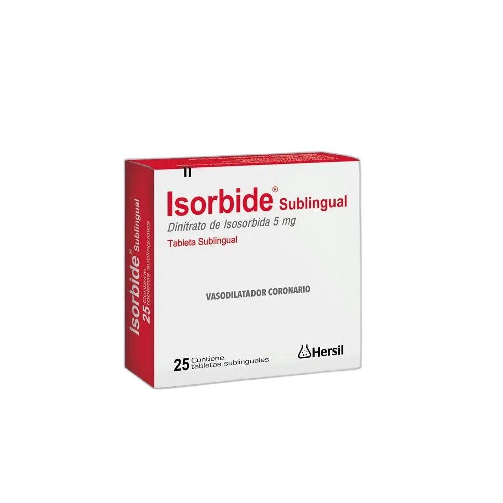ISORBIDE-SUBLING-TABx5MGx25-1 ISORBIDE SUBLING TABx5MGx25 - Imagen 1