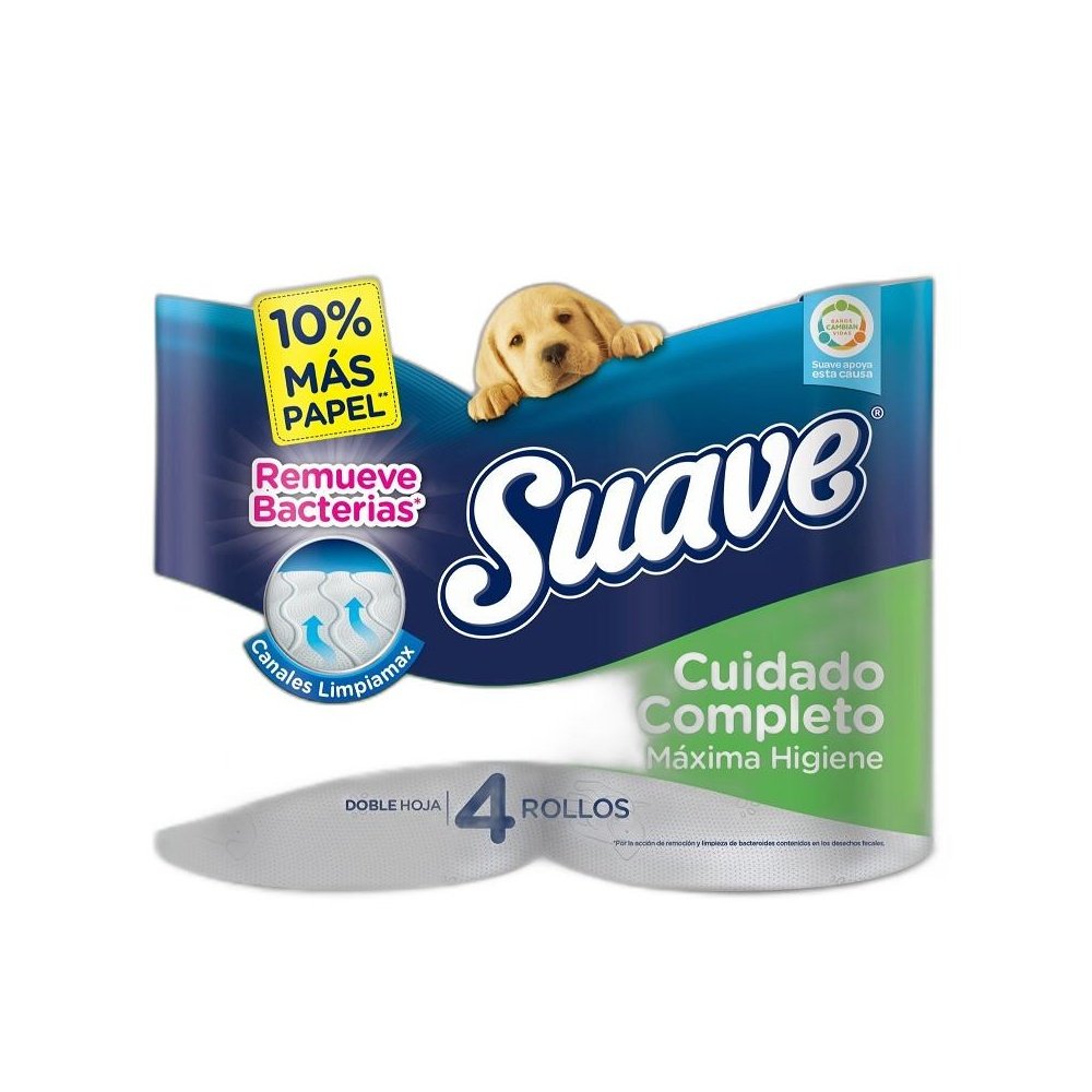 PAPEL-HIGIENICO-SUAVE-DOBLX-4-1 PAPEL HIGIENICO SUAVE DOBLX 4 - Imagen 1