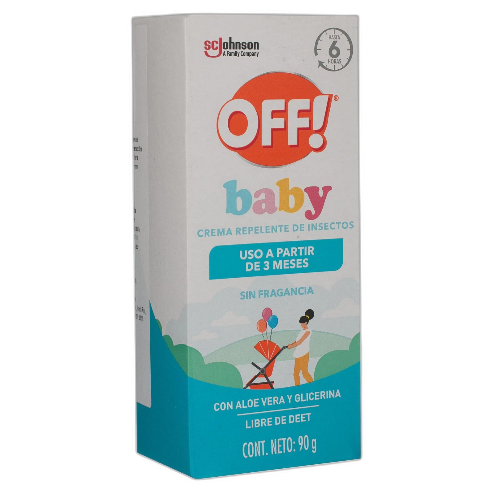 REPELENTE-OFF-BABY-CREM-X90 REPELENTE OFF BABY CREM X90 - Imagen 1