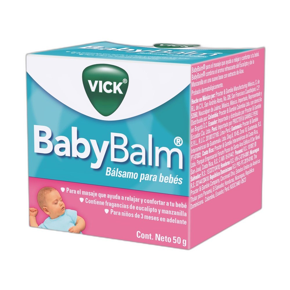 VICK-BABYBALM-POTE-X50-GR-1 VICK BABYBALM POTE X50 GR - Imagen 1